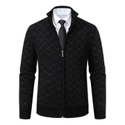RoyalWeave Zip Cardigan