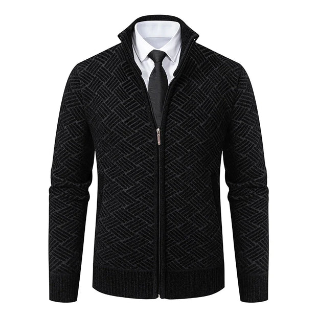 RoyalWeave Zip Cardigan